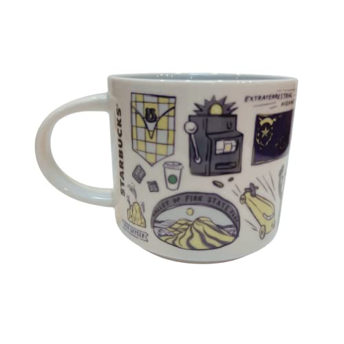 Starbucks Been There Series Nevada Taza Cerámica 14 Oz miniatura 3