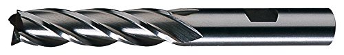 Image of Cleveland C42248 HG-4 High Speed Steel Single End 4-Flute Non-Center Cutting Finisher End Mill
