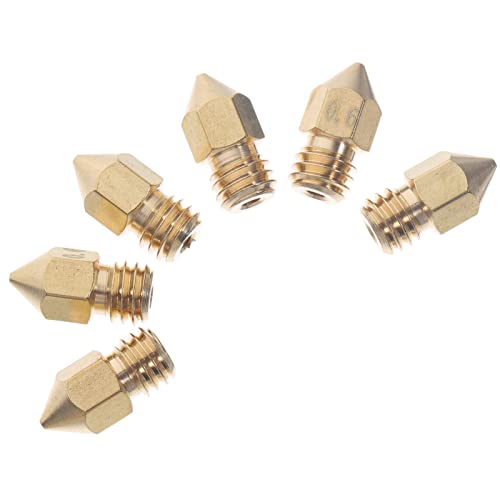 3d Printer Nozzle 0.6mm Brass 30pcs Replacement Parts