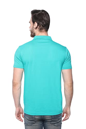 Image of HUMBERT Men's Polo Regular Fit Half Sleeve Solid T-Shirt(Pack of 2 T-Shirts)-$ulticoloured