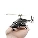 RC ERA A61 AirWolf 110-size Electric RC Helicopter RTF with 6-Axis Gyro for Stable Flight & 2.4GHZ Upgraded Radio TX - Micro Scale RC for Adult/Beginner/Advanced (Black/White (ERA-A61-RTF-BW))