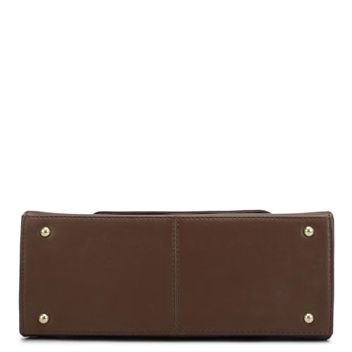 Image of Da Milano Leather Small Shoulder Bag