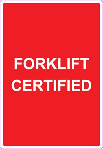 What is the licence card for fork lift truck