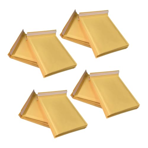 NUOBESTY 50個 バブル 封筒 バッグ パッド入り メーラー エクスプレス バッグ