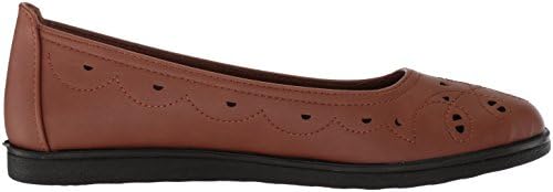 Easy Street Women's Alfie Ballet Flat, tan, 9 N US | Image 5