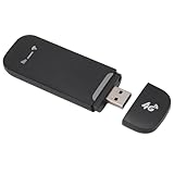 4G LTE USB WLAN Modem, Mobiler WLAN Hotspot mit SIM Kartensteckplatz, Taschenrouter, Unterstützt 10 Geräteverbindungen, für Europa, Asien, Ozeanien, Afrika