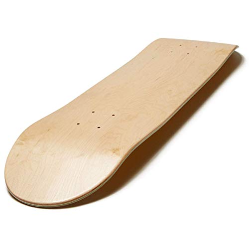 Image of CCS Logo Blank Skateboard Deck - Natural Wood /Colors /Multiple Sizes (Natural Wood, 7.00 inch)