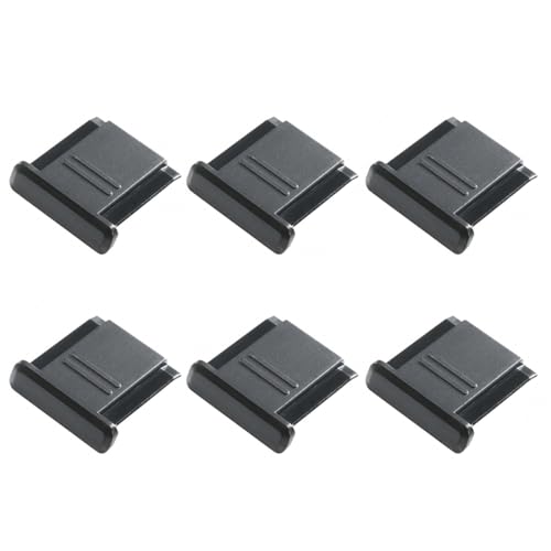 JTKREW 6 pièces Protecteur pour la Griffe du Flash pour Appareil Photo réflex Nikon, Canon, Olympus, Pentax et Fuji