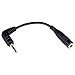SENNHEISER 506488 Male 2.5mm to Female 3.5mm 1/8" Audio Adapter Plug (Adapt Audio/Mic to DECT Phone)
