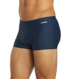 Sporti Men's Square Leg Swimsuit - Swim Briefs for Mens - Swimming Shorts Trunks - Adult's Athletic Jammers - Solid Swim Square Leg Swimsuit...
