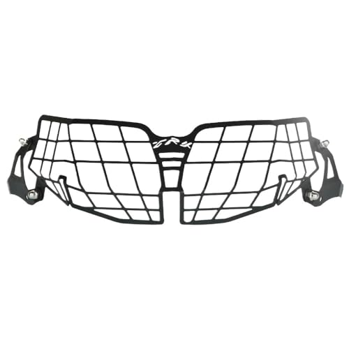 Protecteur de Calandre de Phare de Moto TRK 502 X Gris - Grille de Protection Optique
