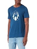 serigrafia Armor Lux Maglietta serigrafata T-Shirt, Libeccio/Allures, S Uomo