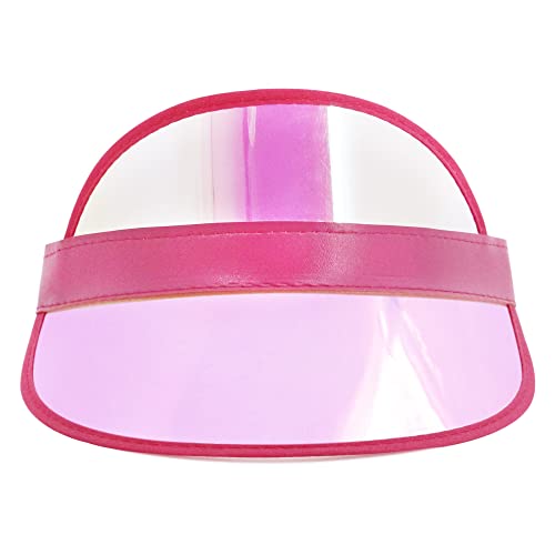 Image of Surkat Plastics Clear Sun Visors UV Protection Hat Cap Headwear Sunhat for Golf Tennis Beach Cycle