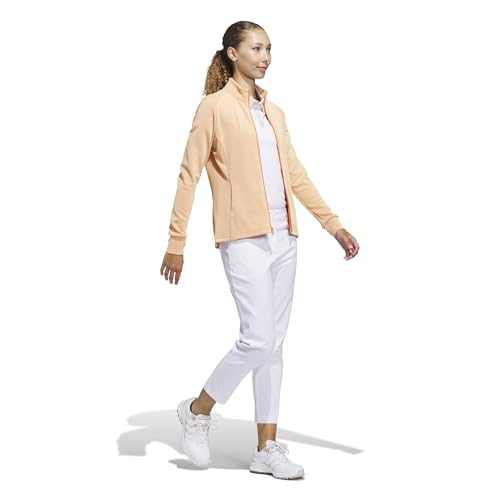 Image of adidas Golf Performance Texture Full Zip Jacket