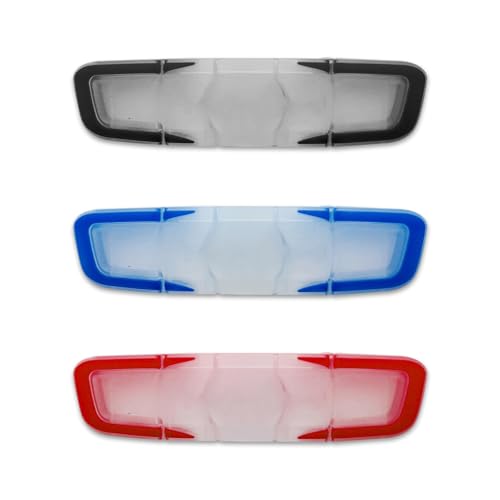 NIIIYTYB 3Pcs Dampers for Tennis Rackets Vibrakill Vibration Dampener Soft Silicone Shock Absorber Long Tennis Racquet Dampeners Vibrokill String Dampners Racquetball Accessories