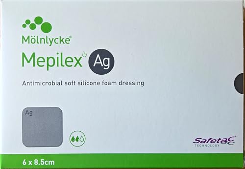 Mepilex AG pansement silicone souple pour plaie infectée