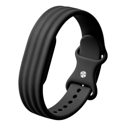 Zspoly Armband Kompatibel mit Fitbit Air Armband Weiches Silikon Sportarmband Ersatzarmband für Fitbit Air Verstellbar Schweißfest und Wasserabweisend für Fitness Joggen Training und Alltag