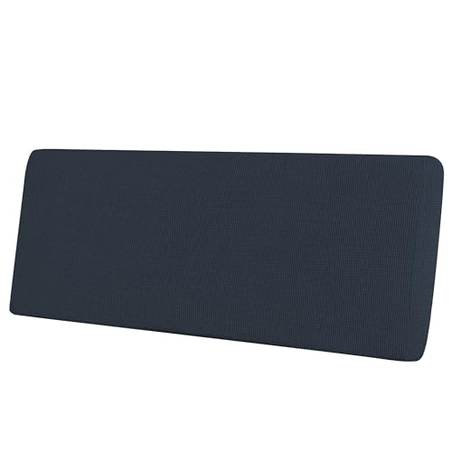 Image of Easy-Going Stretch 1 Piece Couch Cushion Cover for Sofa | Sofa Cushion Furniture Protector Sofa Seat sofa slipcover Washable sofa cover soft with Elastic Bottom Dark Blue
