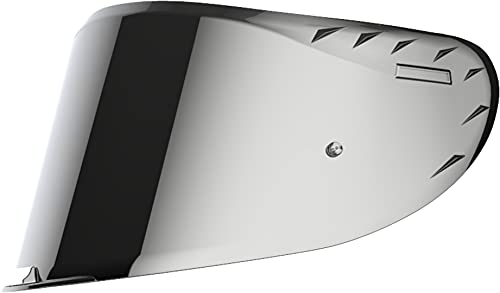 LS2, visor FF327 Challenger iridium silver