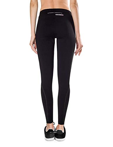 image for BALEAF Women's Thermal Fleece Running Pants Cycling Tights Cold Weathe