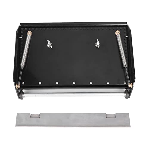 Boîte de finition murale en aluminium anodisé noir pour enduit de plâtre