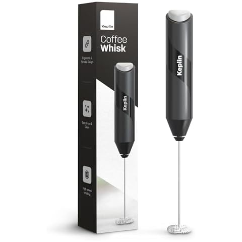 Keplin Handheld Milk Frother for Coffee and Drinks Cover