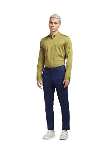 Image of Jack & Jones Men's Black Slim Fit Opaque Casual Shirt