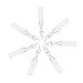 ALWSCI Polyspring Insert Clear Glass, 6 mm Insert Diameter, Volume 250µl, Pack of 100