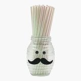 Seguridad: las pajitas están hechas de papel natural y tinta inocua para alimentos, no tóxica, libre de químicos. Genial para ti y tus amigos, incluso tus hijos