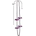 Vibrant Bat Bead Assorted Color Plastic Necklaces (32