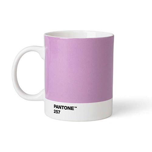 Copenhagen design Pantone Mug, Coffee/Tea Cup, Fine China (Ceramic), 375 ML, Light Purple, 257 C