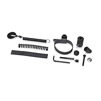 XLC Unisex – Erwachsene KS-X03 Lenkungsdämpfer, schwarz, Ø 38mm-62mm