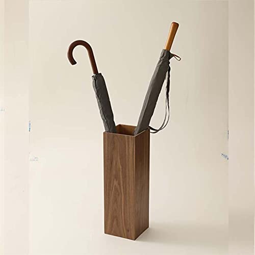 Seau de parapluie de style nordique rétro finitions grain de bois