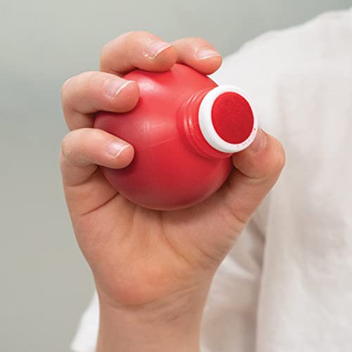 READY 2 LEARN Doodle Dabbers Dot Markers - Set of 6 Washable Colors - Non Toxic - Unique Toddler Grip - Markers for Kids