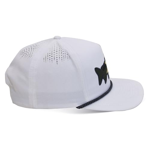 Image of Paramount Outdoors Sunset Trout Fishing Hat Mountain Fish Silhouette Performance Outdoor Hat with Comfort Snapback
