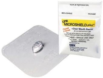 MDI Microshield-Plus CPR Rescue Breather (Includes Valve And Poly Bag)