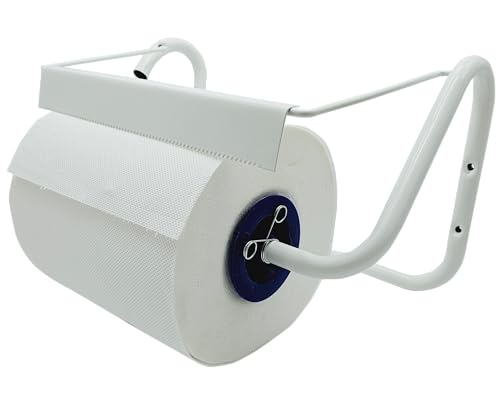 Installazione semplice e rapida: Montaggio a parete con accessori inclusi, perfetto per ambienti professionali dove è richiesto un accesso veloce e igienico alla carta.