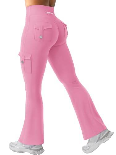 Image of YEOREO CoreFlex Women Workout Flare Leggings