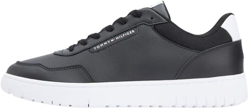 Tommy Hilfiger Basket Core Lite LTH Fm0fm05868, Parte Superior Baja Hombre, Black (Black), 40.5 EU