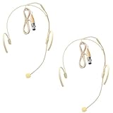 Freie Hände: Nach dem Tragen müssen Benutzer kein Mikrofon mehr halten und können sich frei bewegen und ausdrücken, kann links oder rechts getragen werden und die Länge ist leicht zu verstellen, geeignet für die meisten Gesichter