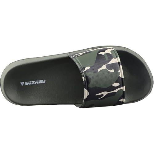 Vizari Men's Slide Sandals - Comfortable, Lightweight, and Durable for Post-Game Recovery & Everyday Wear2