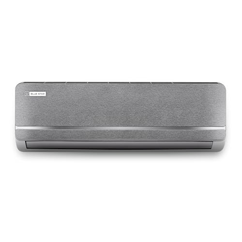 Image of Blue Star 1.5 Ton 3 Star, New Star Rated, Smart Inverter Split AC, Iconia Series (AI Pro+, Copper, 4-Way Swing, DigiQ Hepta Sensor,Turbo Cool, Self Clean Technology (IA318IXUS, Midnight Silver))