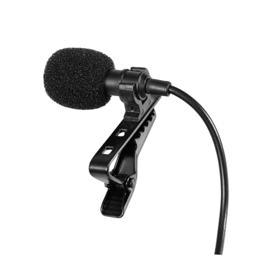 Wakauto Mini Condenser Microphone 3.5mm Jack Mic Smartphone Karaoke Hands-Free Lecture