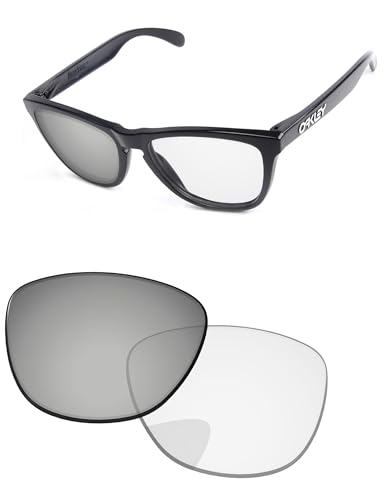 Image of Replacement Lenses for Oakley Frogskin OO9013 55mm Sunglass - Precision Fit, UV Block & Impact Resistant