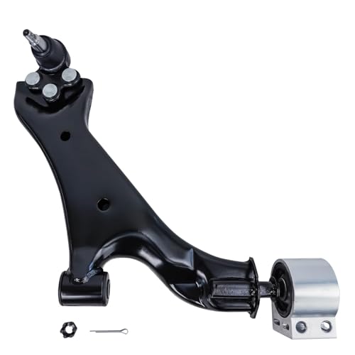 Image of Detroit Axle - 2.4L Front End Control Arms Kit for 10-17 Chevy Equinox GMC Terrain, 2 Lower Control Arms w /Ball Joint 4 Tie Rods 2010 2011 2012 2013 2014 2015 2016 2017 Replacement - 6pc Set