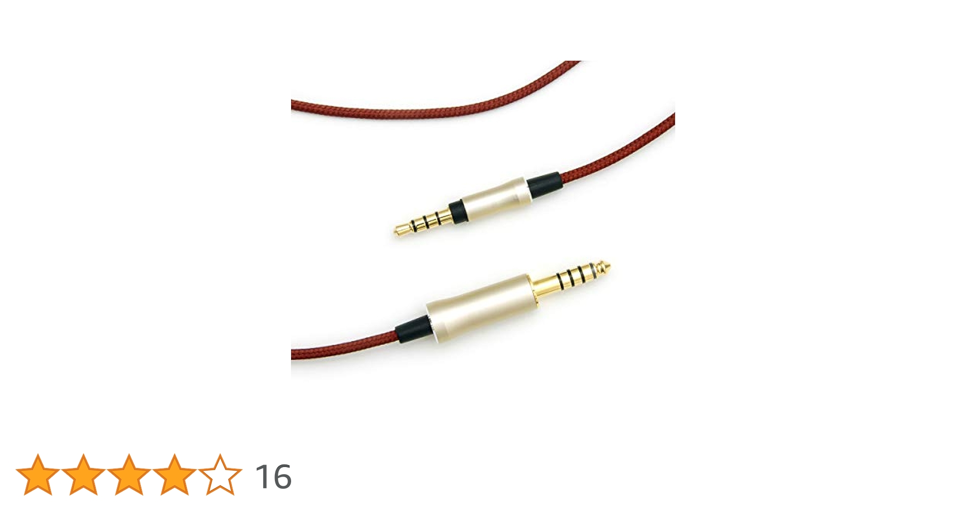 バランスケーブル(ペア) Amazon | luxferre 4.4mm 6.3mm 変換 ケーブル 4.4mm バランス