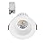 Maxxima 2 in. Ultra-Thin Recessed Anti-Glare LED Downlight - Canless IC Rated, 5 Color Temperature Selectable 2700K/3000K/3500K/4000K/5000K, Dimmable, Round White Trim, 90 CRI
