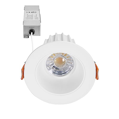 Maxxima 2 Recessed Anti-Glare LED Downlight White 600 Lumens 5 CCT