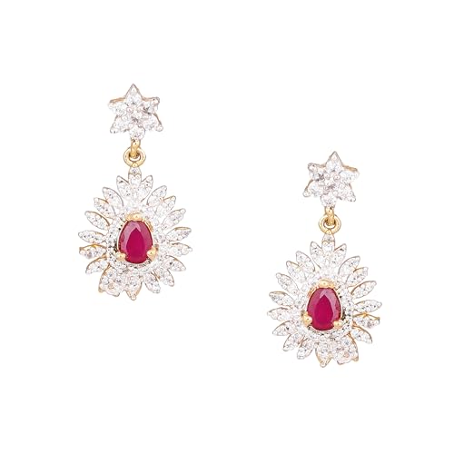 See full amazon price history chart for Estele 24 Kt Gold plated Austrian Diamond Drop Traditional Earrings For Girls & Women Estele 24 Kt Gold plated Austrian Diamond Drop Traditional Earrings For Girls & Women (B08CPY49GB) Amazon Price History, Amazon Price Tracker