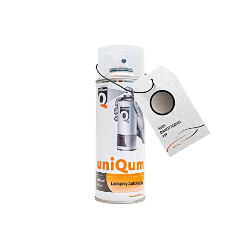 uniQum Autolack Spraydose fürs Auto für AUDI DAKOTAGRAU Y1P Autolack Reparatur 400 ml uniQum Autolack Spraydose fürs Auto für AUDI DAKOTAGRAU Y1P Autolack Reparatur 400 ml